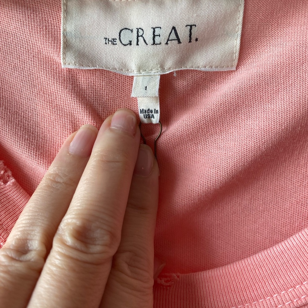 The Great U Neck T in size 1 (S) NWT 😍 - Picture 2 of 6